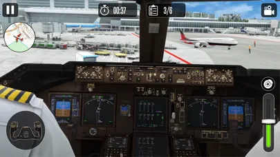 Capturas de tela do Airport City Pilot Game Flight