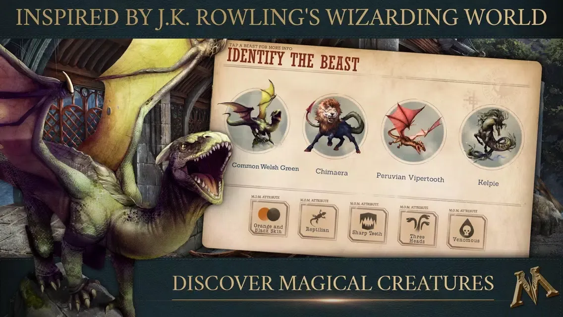 Zrzuty ekranu Fantastic Beasts™: Cases