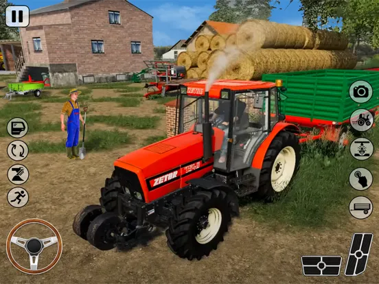 تصاویر Family Farm Town Village Game iPad 