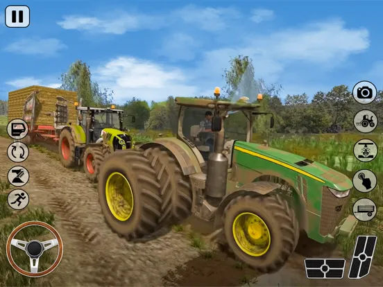 تصاویر Family Farm Town Village Game iPad 