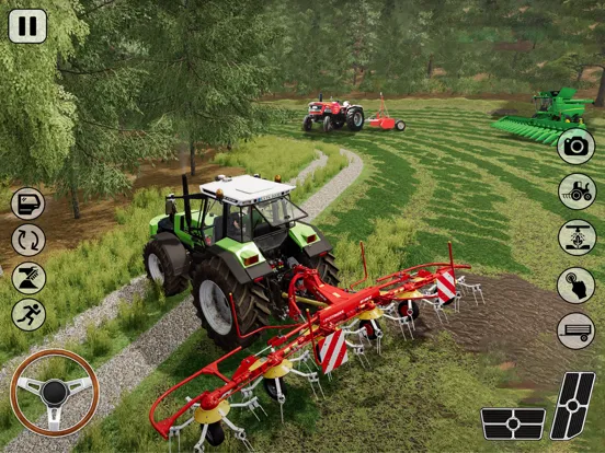 تصاویر Family Farm Town Village Game iPad 
