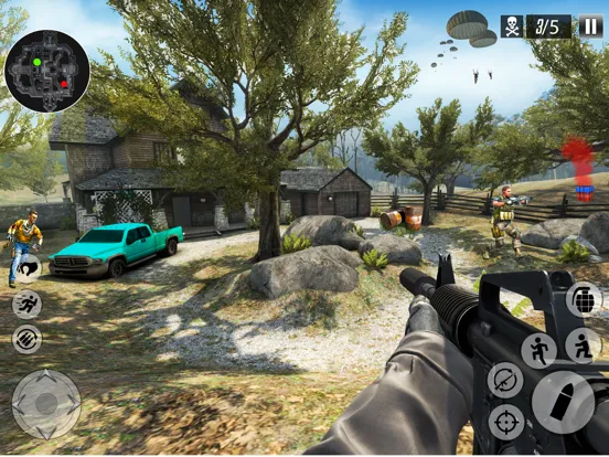 Capturas de pantalla de Fps Cover Fire Shooting Game iPad 