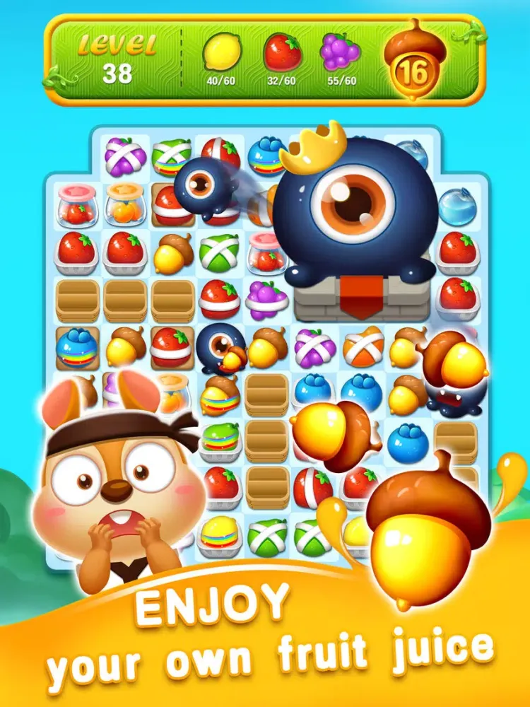 Gummy Fruit iPad  Screenshots