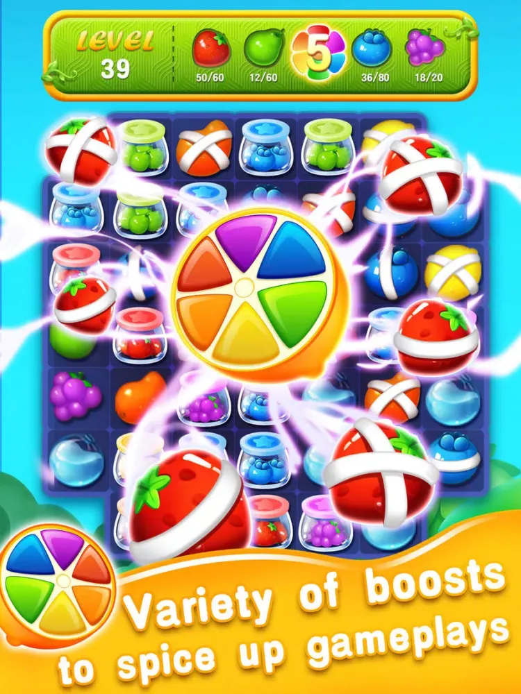 Gummy Fruit iPad  Screenshots