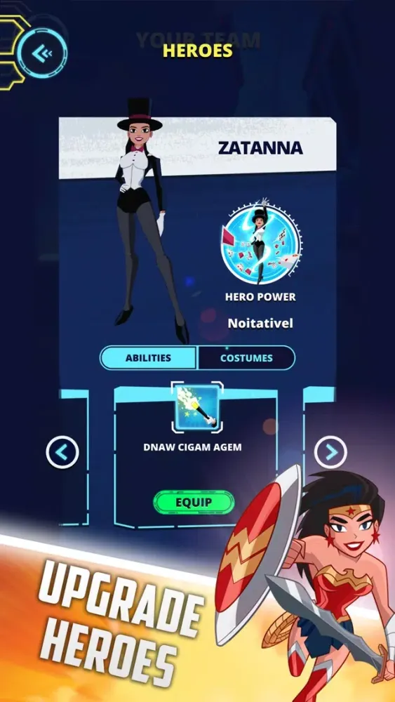 ภาพหน้าจอของ Justice League Action Run