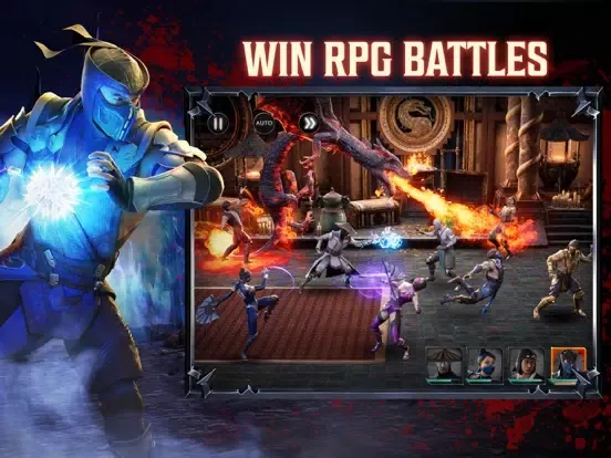 Скриншоты Mortal Kombat: Onslaught iPad 