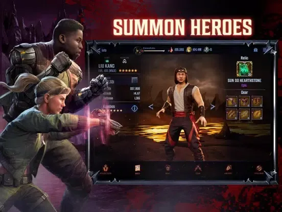 Скриншоты Mortal Kombat: Onslaught iPad 