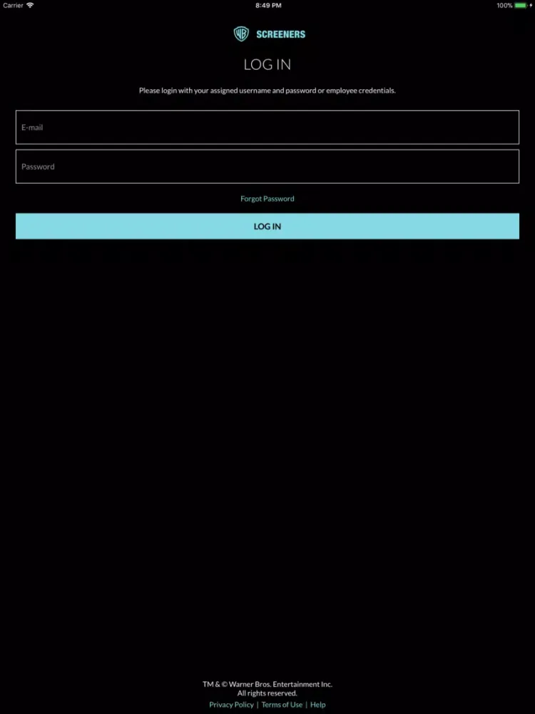 Скриншоты WB Screeners iPad 