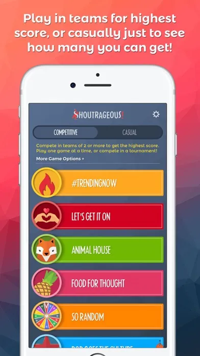 Shoutrageous! Screenshots
