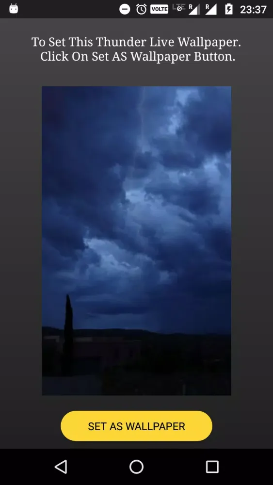 تصاویر Thunder Live Wallpaper