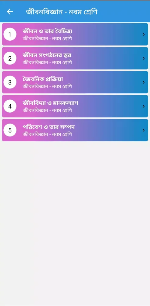 West Bengal Class 9 Guide : WB স্ক্রিনশট