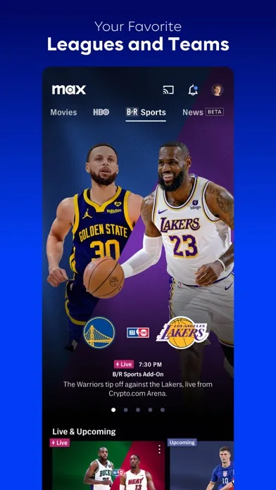 Ảnh chụp màn hình của Max: Stream HBO, TV, & Movies