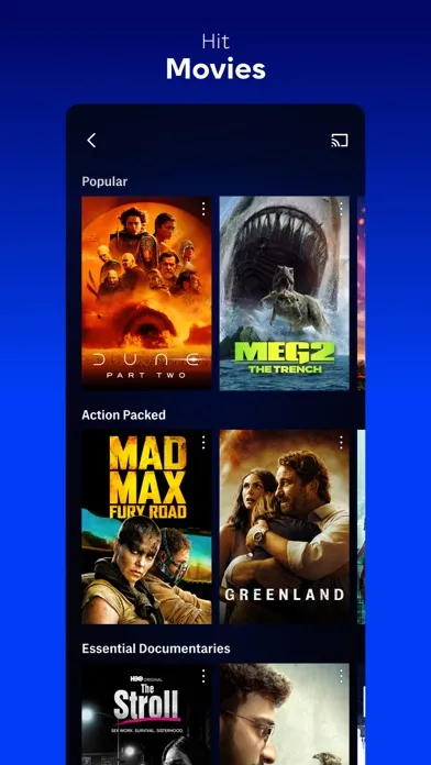 Ảnh chụp màn hình của Max: Stream HBO, TV, & Movies
