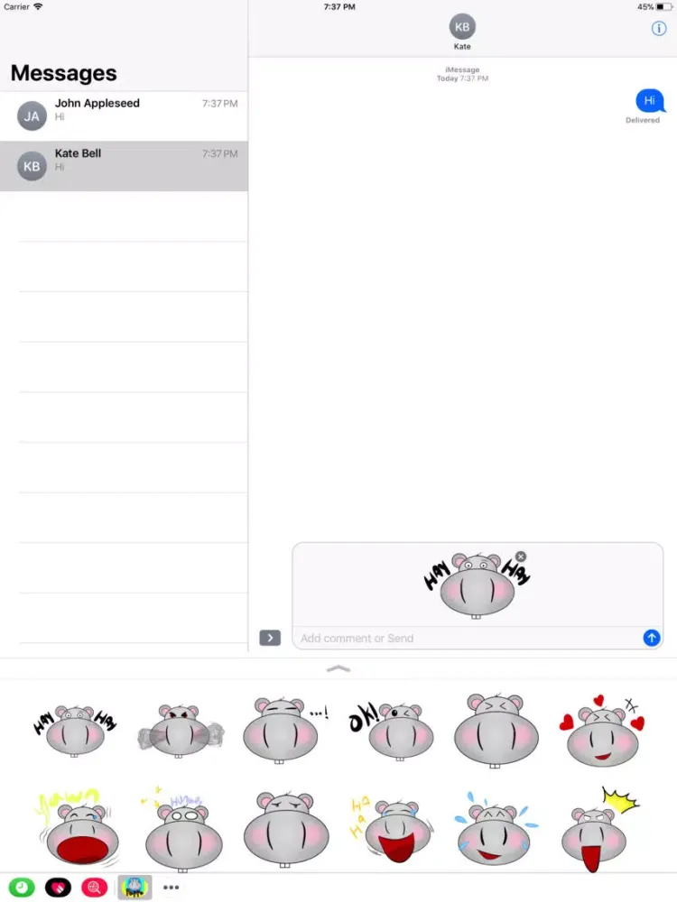ppopo iPad  Screenshots