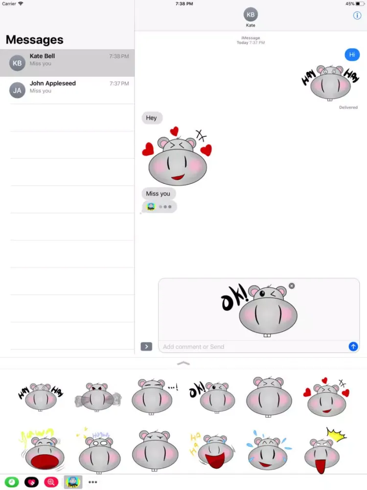 ppopo iPad  Screenshots