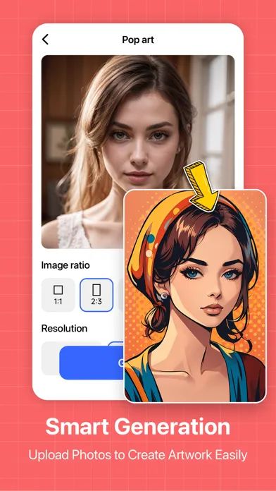 AI Avatar Design Screenshots