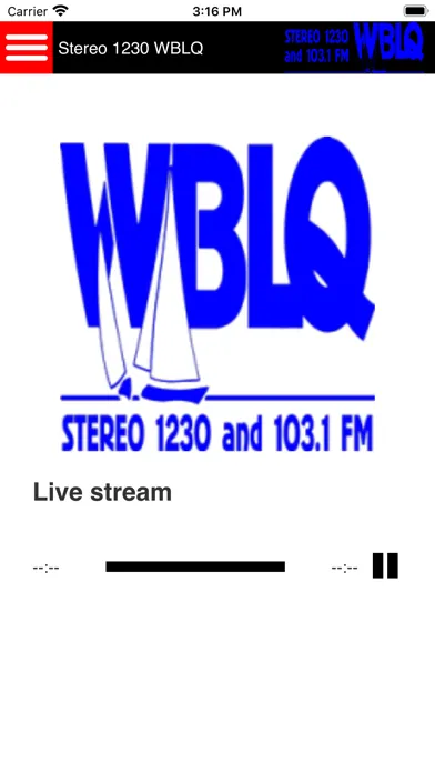 Zrzuty ekranu WBLQ STEREO 1230/103.1FM