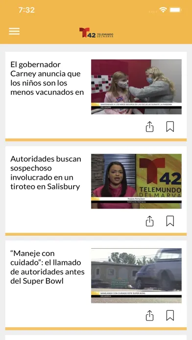 Telemundo Delmarva 스크린샷