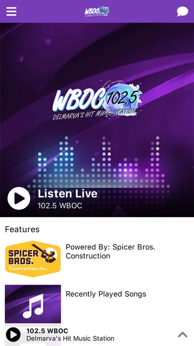 Capturas de pantalla de 102.5 WBOC