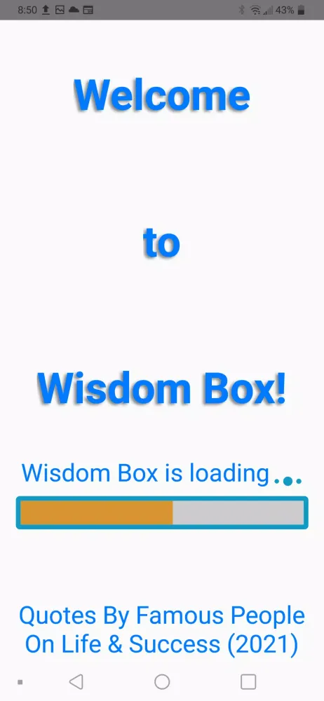 ภาพหน้าจอของ Wisdom Box