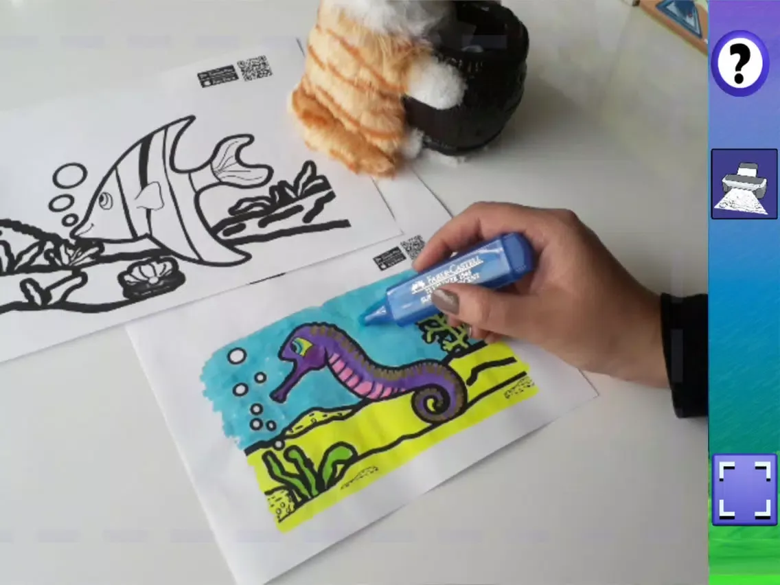 aquARium AR Paint iPad 应用截图