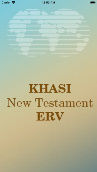 Ảnh chụp màn hình của Khasi New Testament