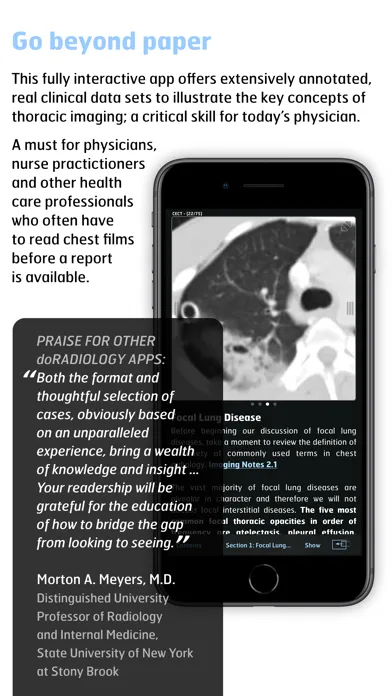 Radiology - Thoracic Imaging سکرین شاٹس