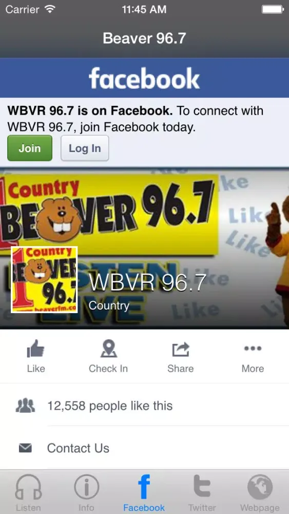 Capturas de tela do Beaver 96.7 FM