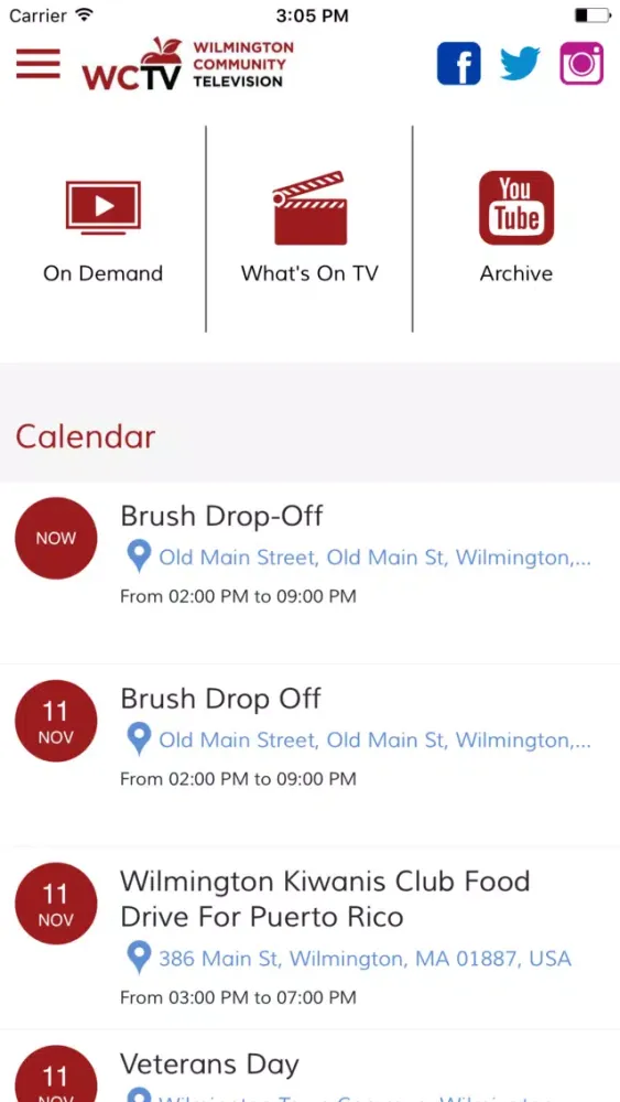 WCTV: Wilmington Community TV स्क्रीनशॉट