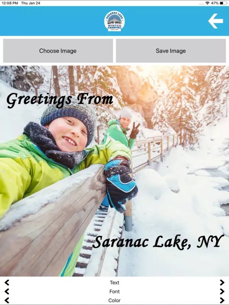 Captures d'écran de Saranac Lake Winter Carnival iPad 
