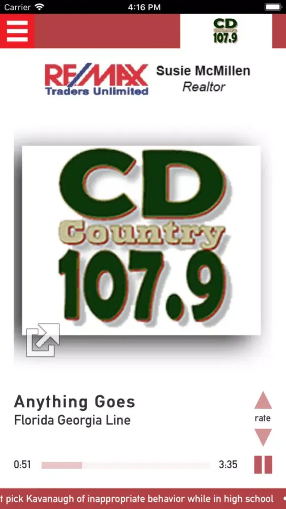 Captures d'écran de CD Country WCDD