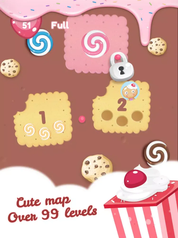Ảnh chụp màn hình của Cake Blast - Match 3 Games iPad 