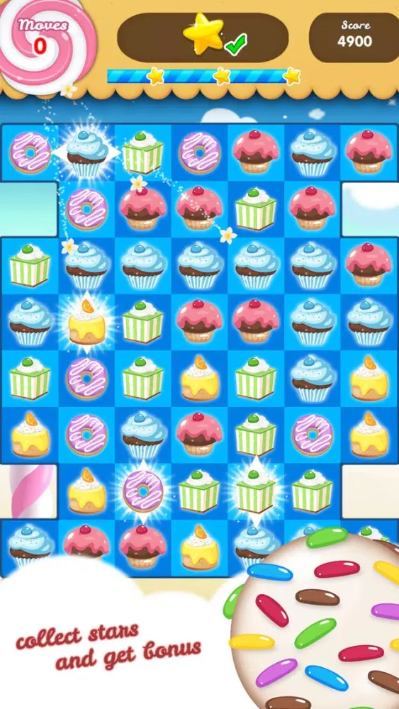 Ảnh chụp màn hình của Cake Blast - Match 3 Games