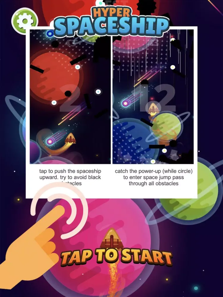 Hyper Spaceship iPad  Screenshots