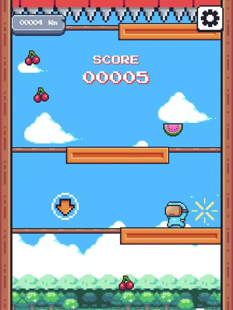Screenshot di Pixel Jump : Endless Runner iPad 