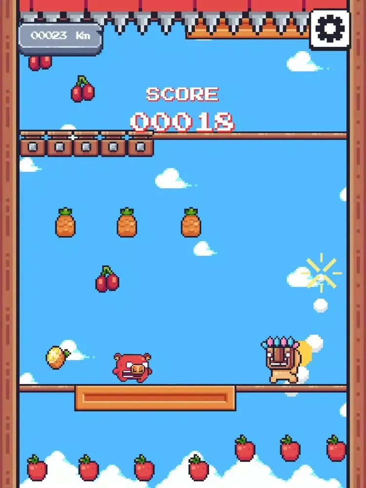 Screenshot di Pixel Jump : Endless Runner iPad 