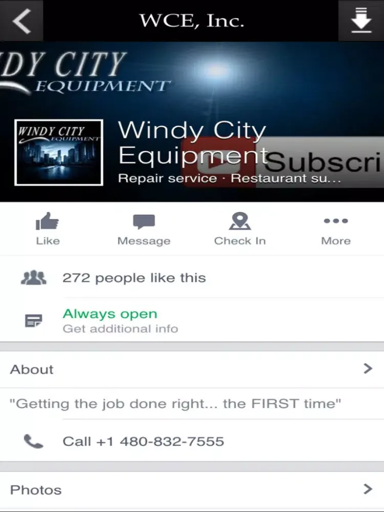 Captures d'écran de Windy City Equipment iPad 