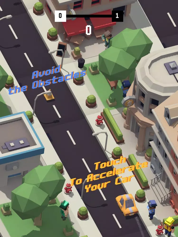 Zigzag Driver : Hyper Casual iPad  سکرین شاٹس