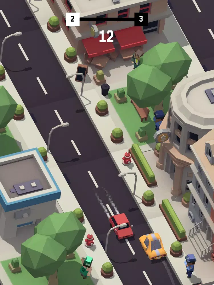 Zigzag Driver : Hyper Casual iPad  سکرین شاٹس