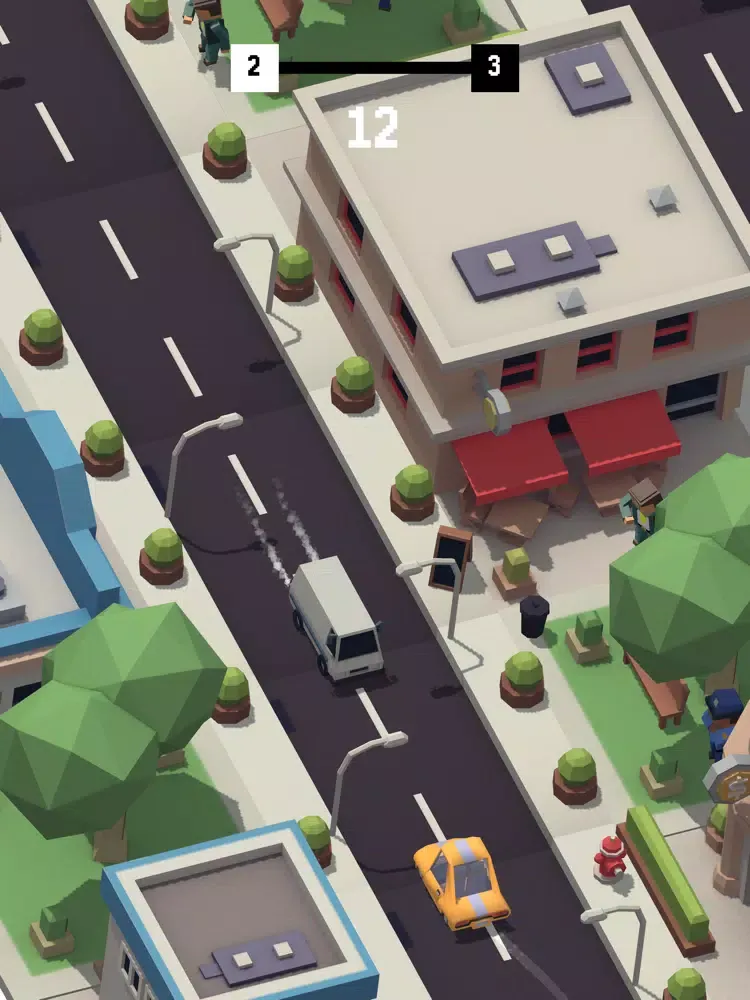 Zigzag Driver : Hyper Casual iPad  سکرین شاٹس
