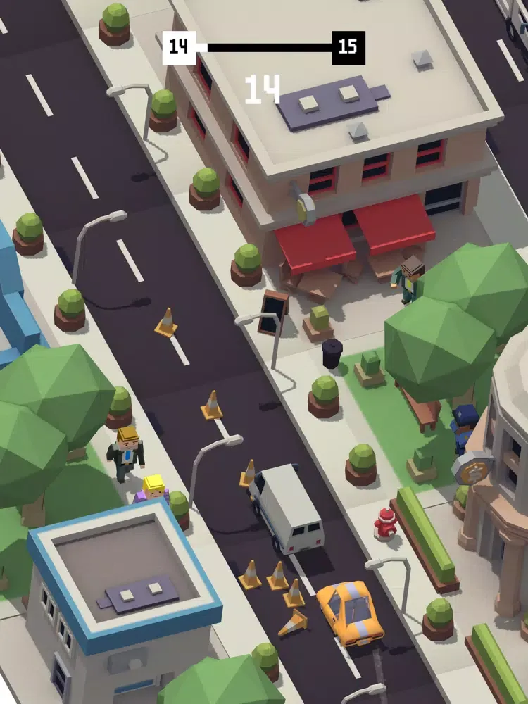 Zigzag Driver : Hyper Casual iPad  سکرین شاٹس
