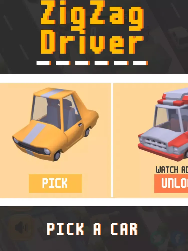 Zigzag Driver : Hyper Casual iPad  سکرین شاٹس