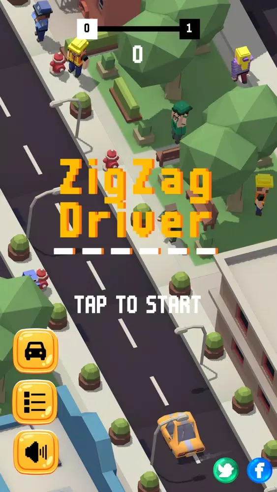 Zigzag Driver : Hyper Casual سکرین شاٹس