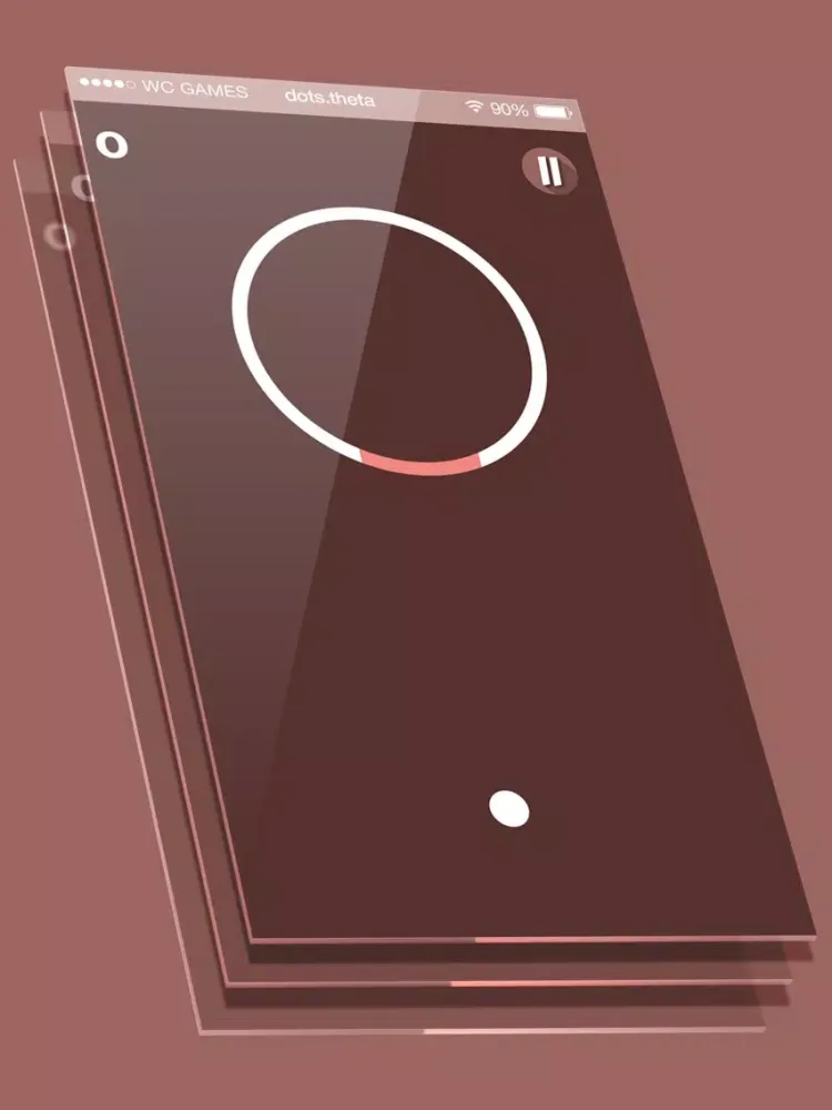 dots θ | Rotating Target iPad 应用截图