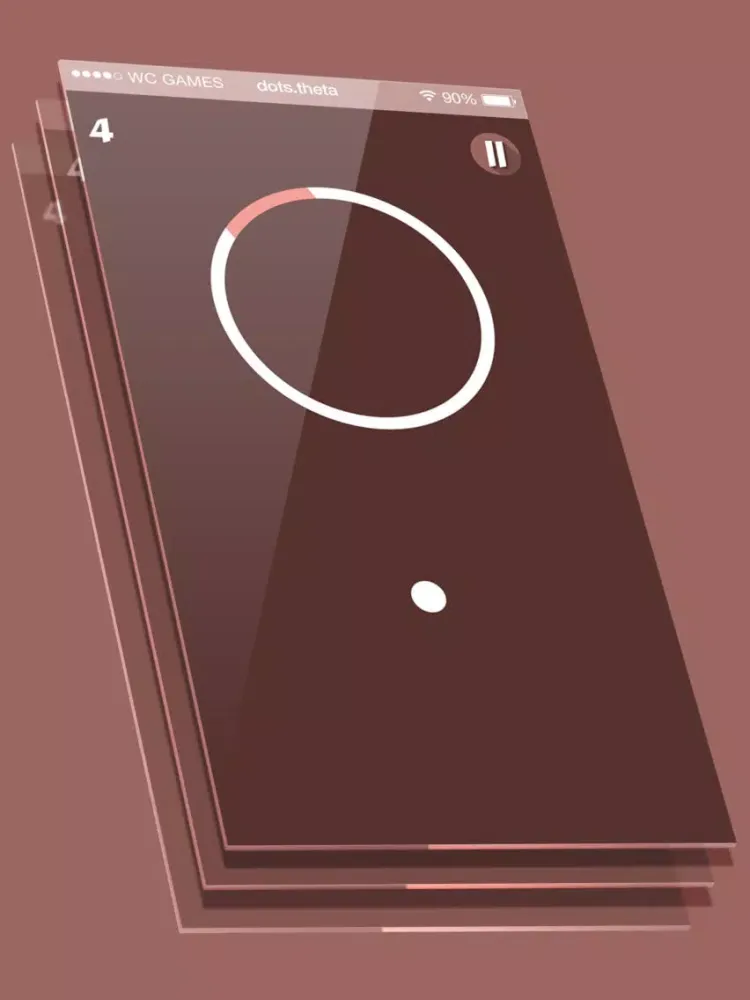 dots θ | Rotating Target iPad 应用截图