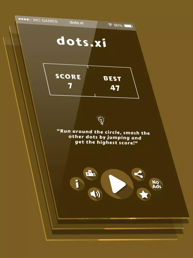 Ảnh chụp màn hình của dots ξ | Smash Comets iPad 