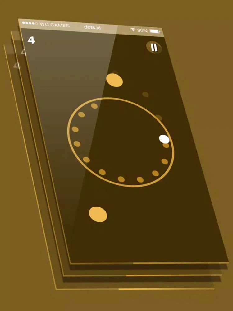 Ảnh chụp màn hình của dots ξ | Smash Comets iPad 