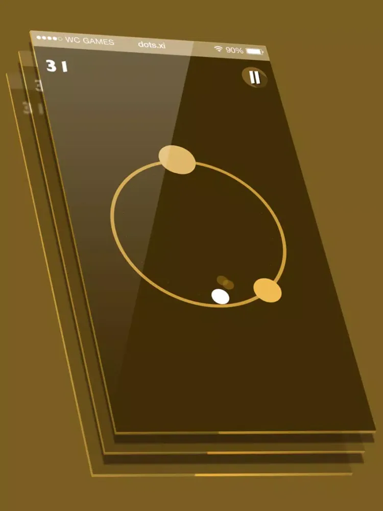 Ảnh chụp màn hình của dots ξ | Smash Comets iPad 
