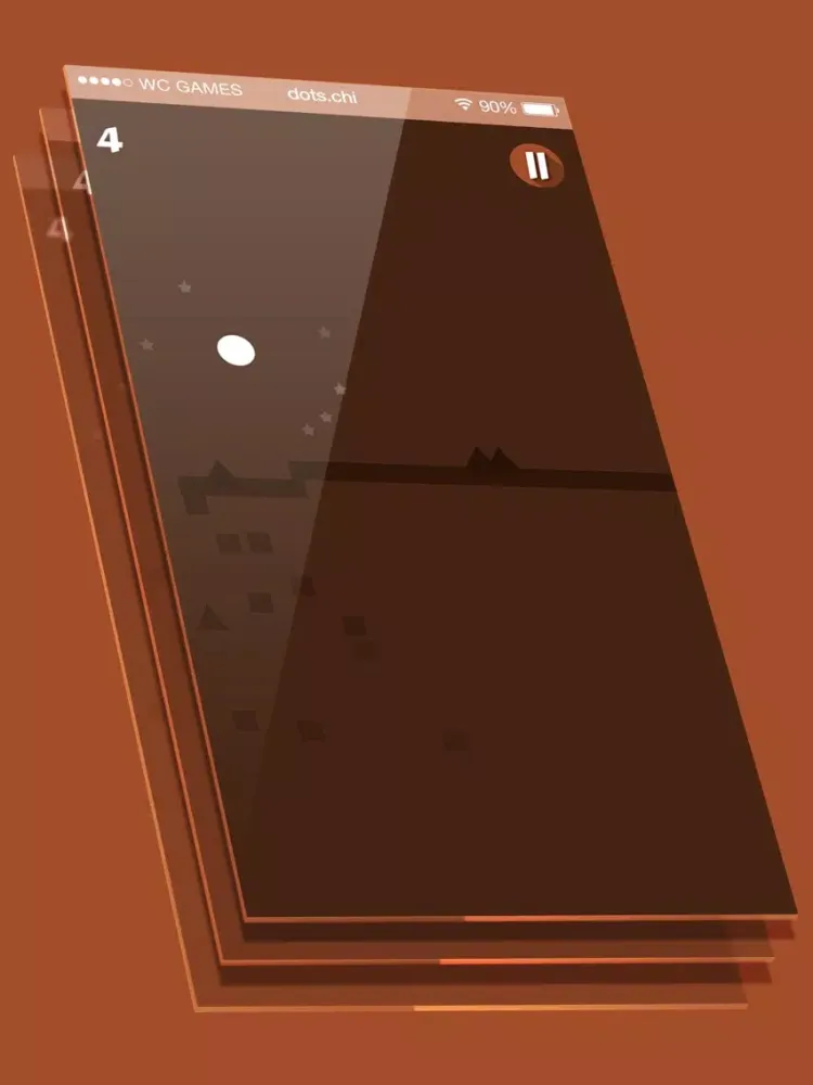 Capturas de pantalla de dots χ | Triple Bounce iPad 