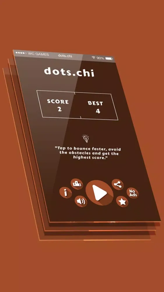 Capturas de pantalla de dots χ | Triple Bounce